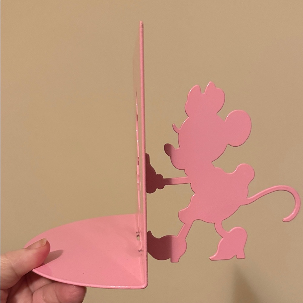 Disney Minnie Mouse Pink Bookend by Michael Graves for Miller Design